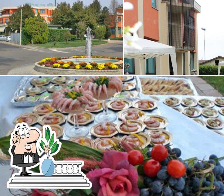 Ristorante Hotel Giardino dei Tigli si caratterizza per la esterno e cibo