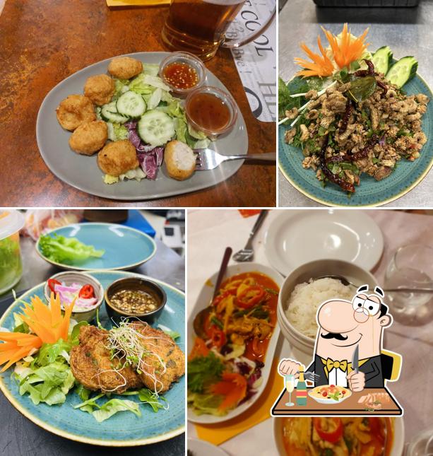 Food at Aa Han Thai