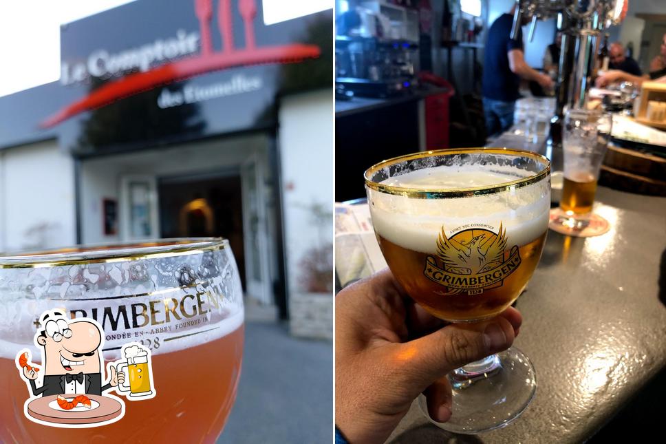 Profitez un verre de bière blonde ou brune