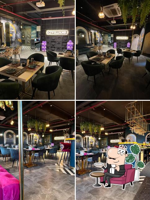 The interior of Starlit Civilians - Restaurant