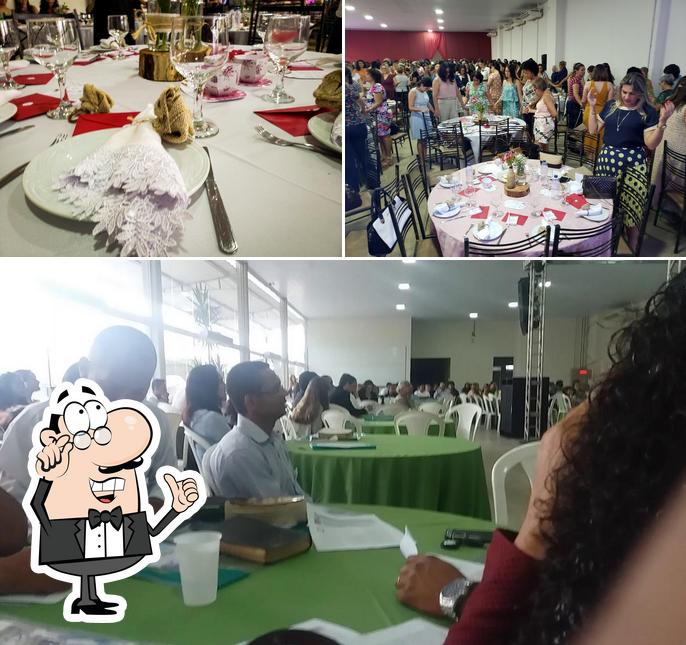 Veja imagens do interior do Samambaia Espaço Para Eventos