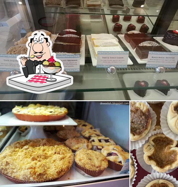 Cupid's Gourmet Bakery serves a variety of desserts