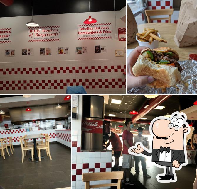 L'intérieur de Five Guys