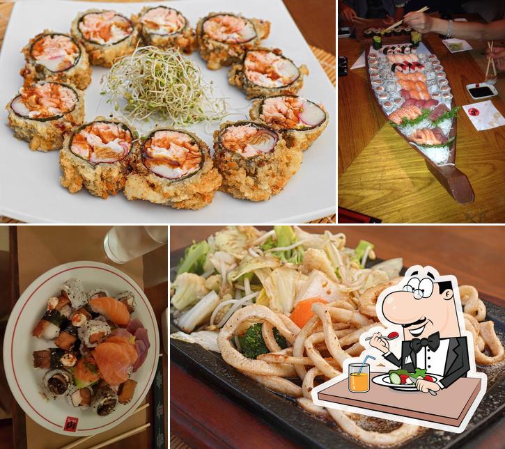 Platos en Sushi Yama Floripa