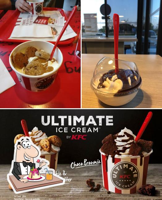 KFC Arles sert un nombre de desserts