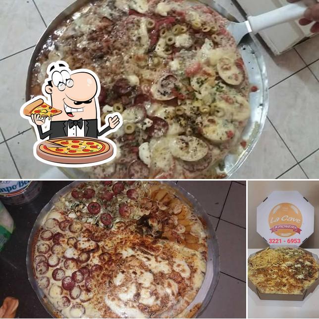 Experimente pizza no La Cave