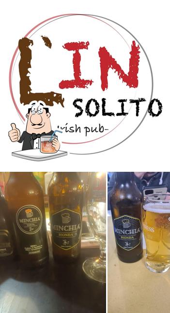 Questa è la foto che raffigura la bevanda e nozze di L'INsolito Irish Pub