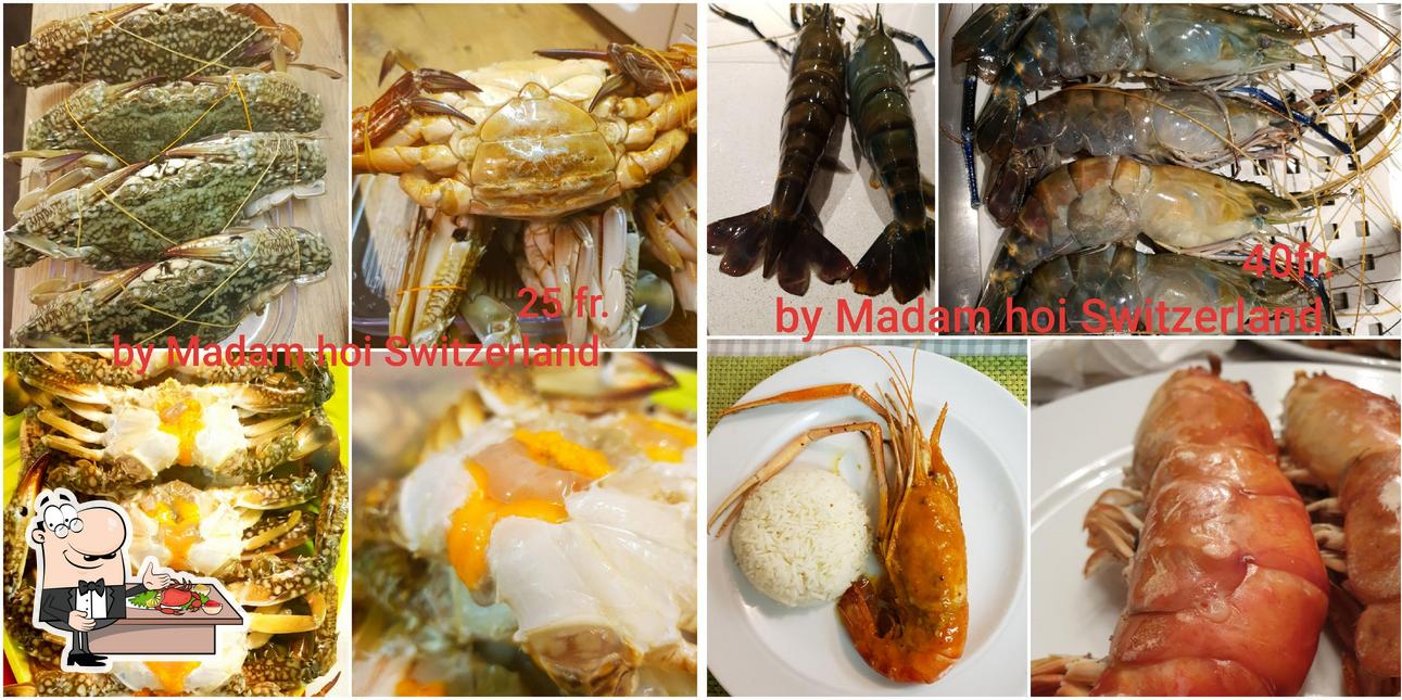 Kostet Meeresfrüchte bei Khoua Vientiane