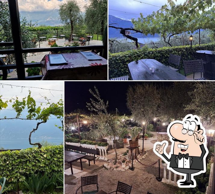 Gli interni di Osteria Da Livio