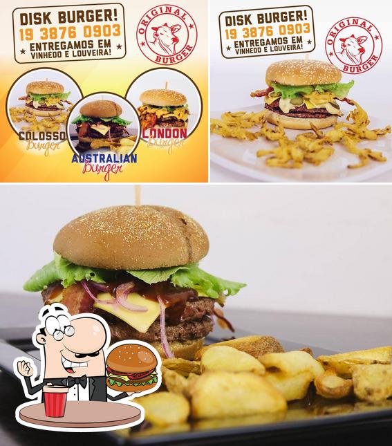 Os hambúrgueres do Original Burguer irão satisfazer uma variedade de gostos