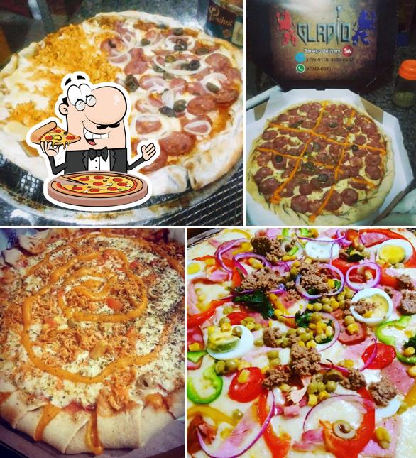 No Pizza Gladio Delivery, você pode degustar pizza