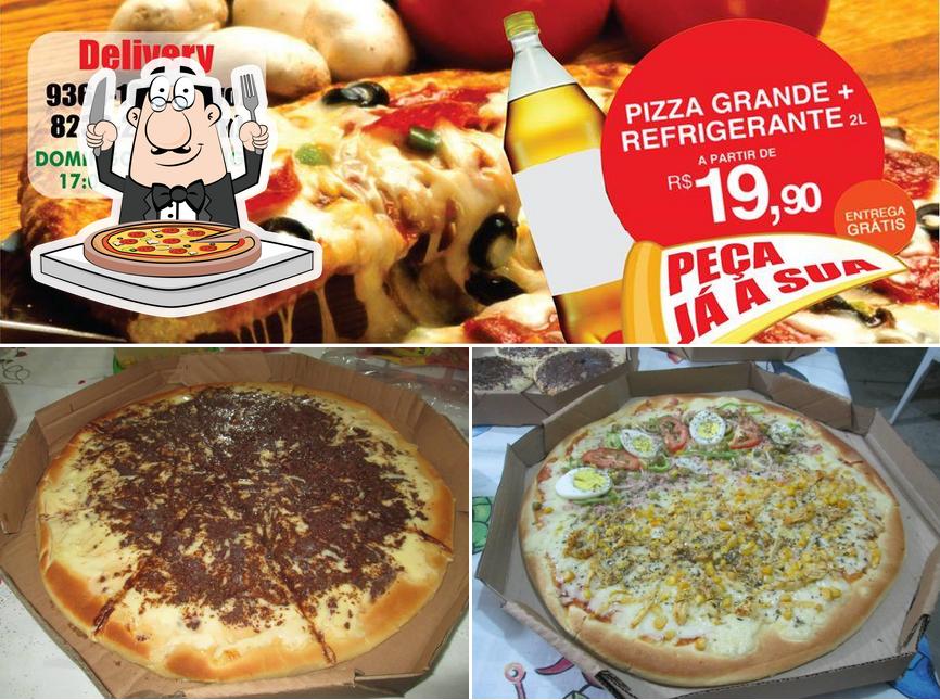 Experimente pizza no Luamy - Pizzas e Lanches Manaus AM