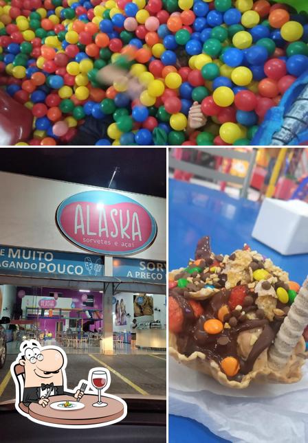 Comida em Sorveteria Alaska Altos do Klavin