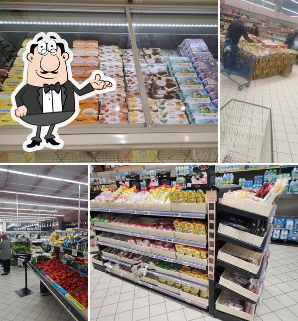 L'intérieur de Intermarché HYPER Varennes Vauzelles