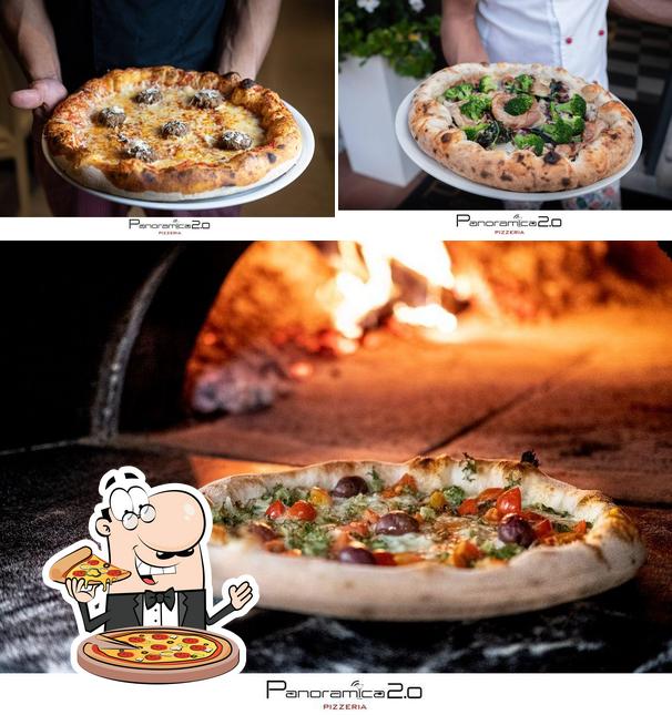 Essayez des pizzas à Panoramica 2.0 - Ristorante Pizzeria