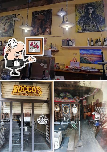 Gli interni di Rocco's