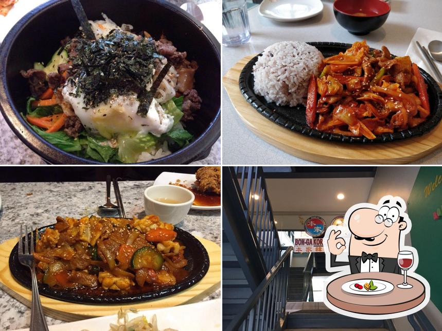 Meals at Bonga Korean Restaurant