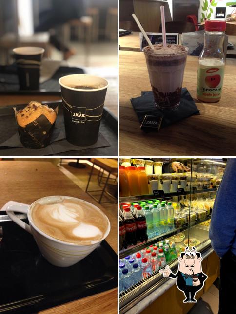 Venez essayer diverses boissons offertes par Java Coffee Bar - Arrival Hall