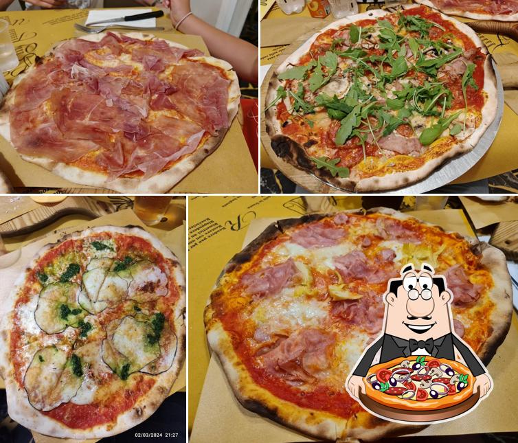 Scegli tra le molte varianti di pizza