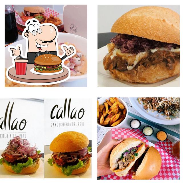 Закажите гамбургеры в "Callao Sanguchería"