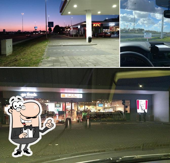 L'extérieur de KFC Ruyven A13