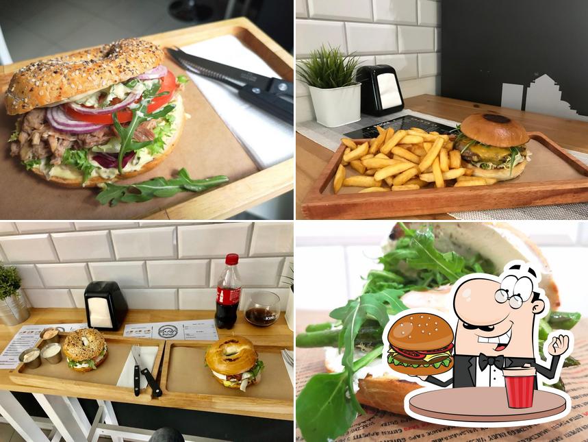 Bajgle&coffee’s burgers will cater to satisfy a variety of tastes