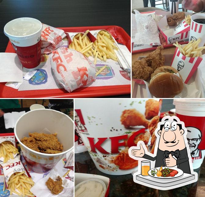 Comida em KFC