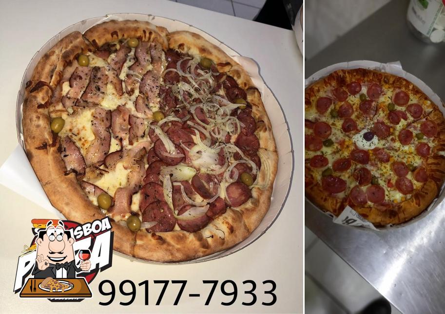 Consiga diferentes variedades de pizza