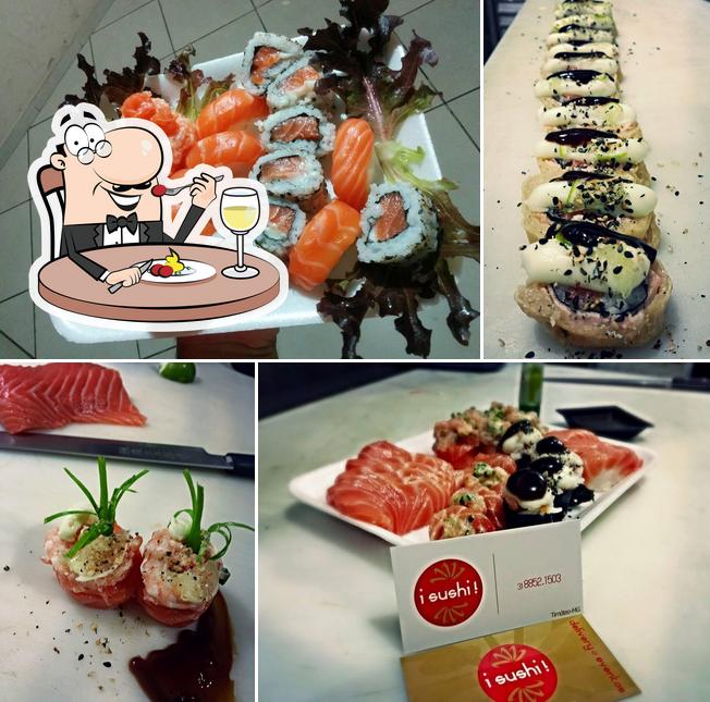 Comida em I SUSHI Culinária Japonesa