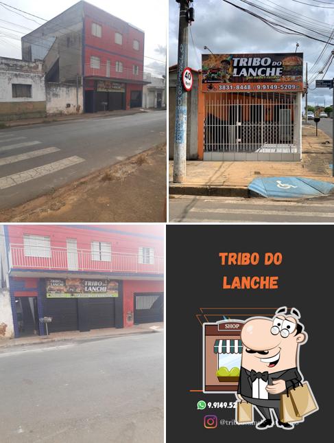 O exterior do Tribo Do Lanche Patrocínio