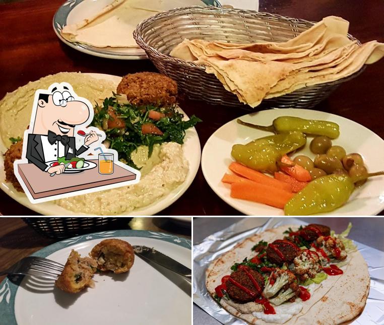 Food at Wilson's Lebanese Restaurant