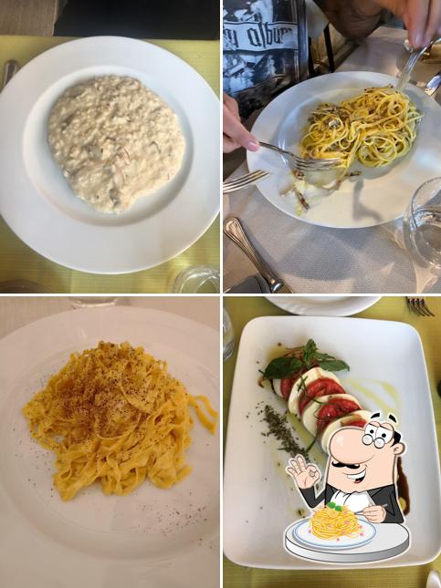 Spaghetti à la carbonara à Ristorante Bella Venezia