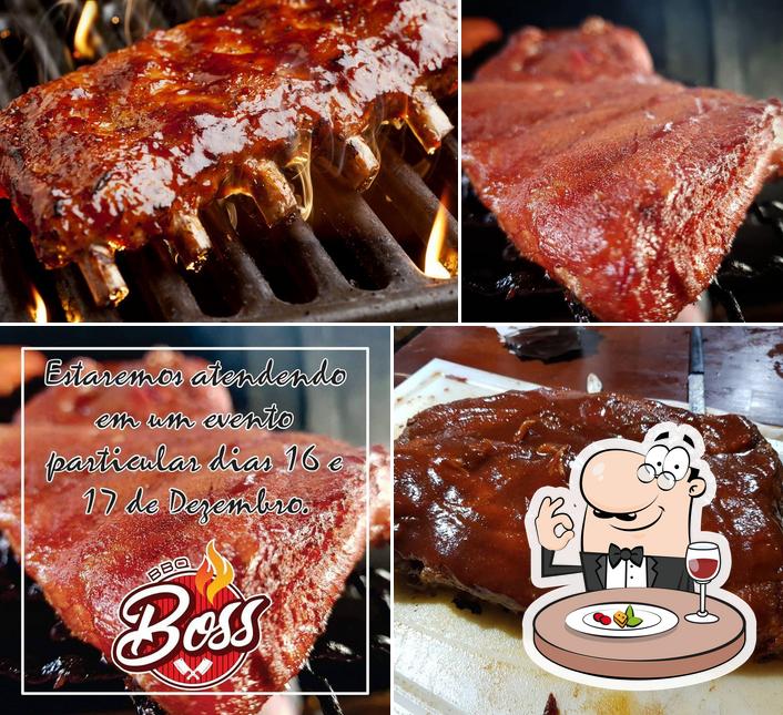 Comida em BBQ Boss