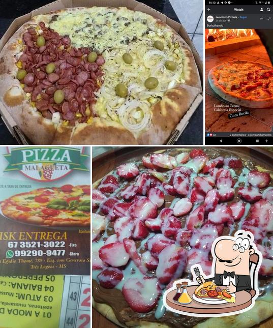 Peça pizza no Esquina da Pizza Malagueta