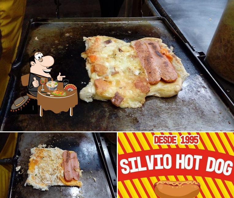 Platos en Silvio Hot-dog