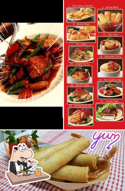 Comida en Thai Pattra Restaurant and Takeaway