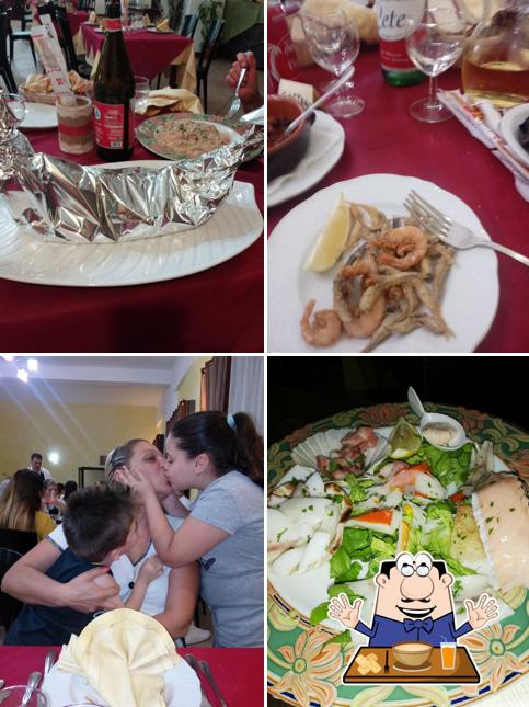 Platti al Ristorante La Paranza