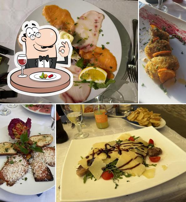 Cibo al Ristorante al Gabbiano