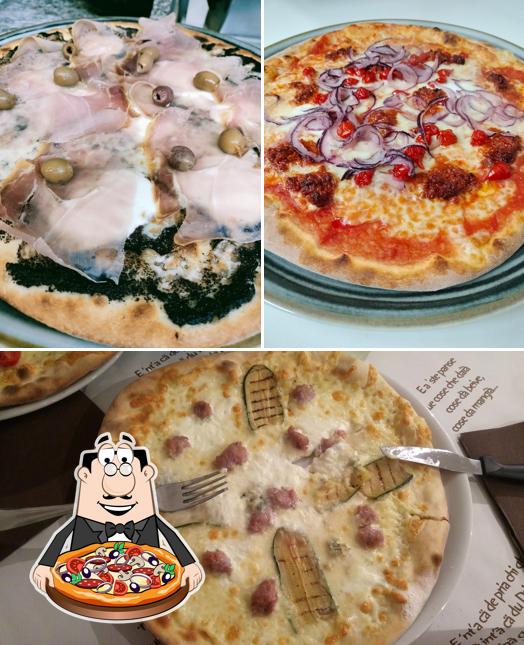Ordina tra le molte varianti di pizza