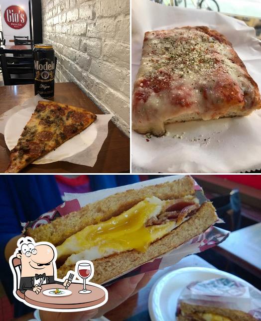 Meals at The Bread Factory Cafe - Gio's Pizza