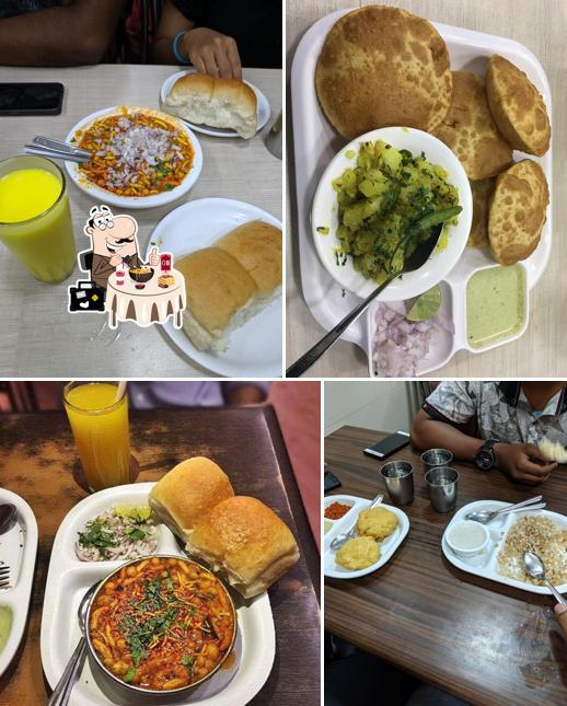 Meals at Mumbai Ladu Samrat