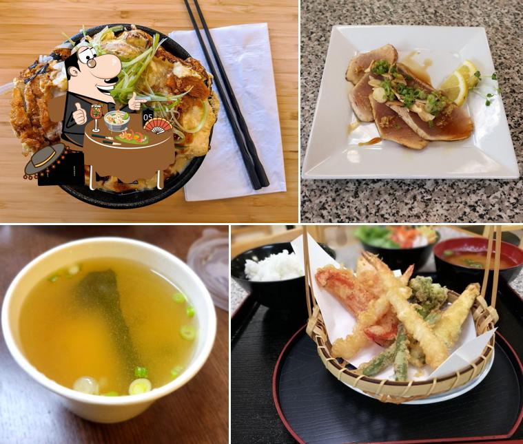 Comida en Sakura Sushi, Grocery, and Japanese Restaurant