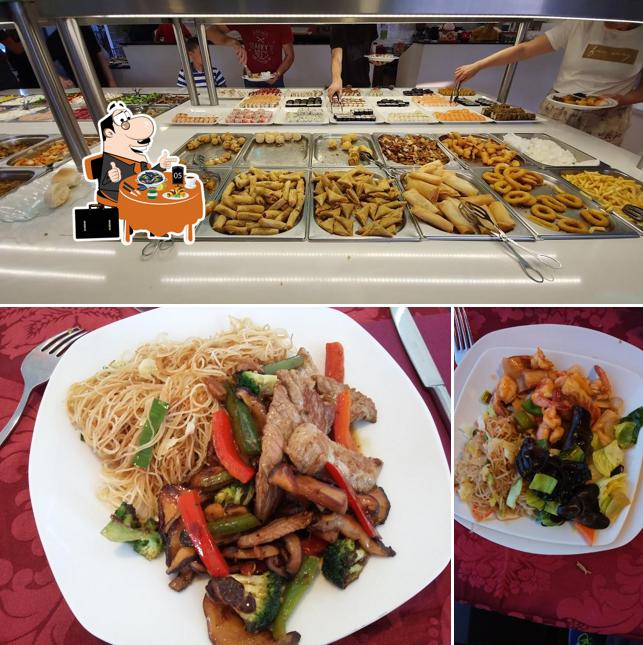 Consiga diferentes refeições de frutos do mar disponíveis no Take Away Wok-Grill