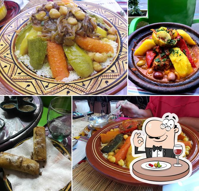 Блюда в "Zayna Moroccan taste"