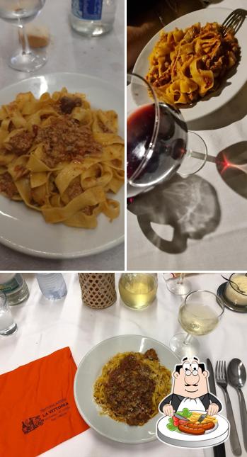 Pappardelle al Trattoria La Vittoria