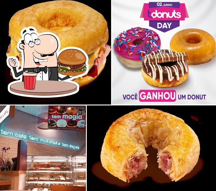 Гамбургер в "tdonuts Santo André"