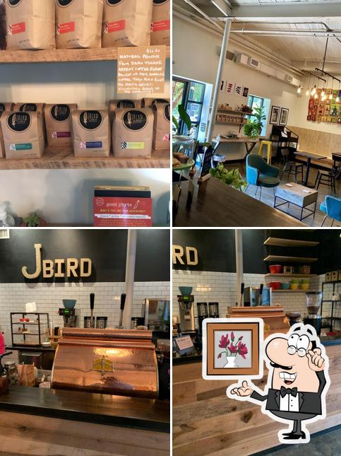 The interior of JBird Supply Coffee Roaster