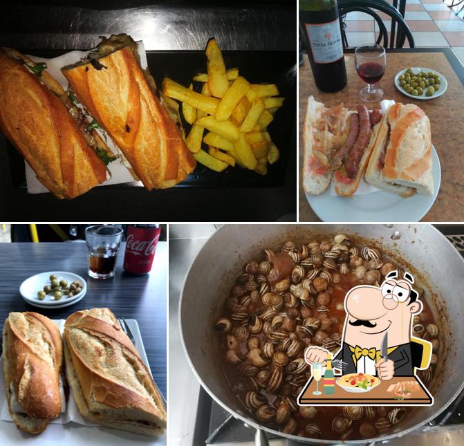 Еда в "Gastrobar El Mirador"