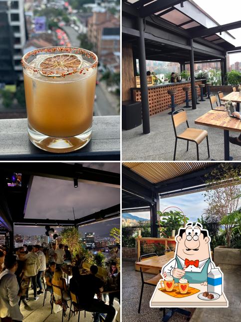 Mosquito Rooftop offers a variety of drinks