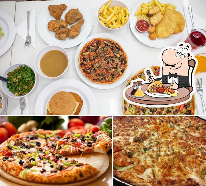 Order pizza at Major Pizza and Grill